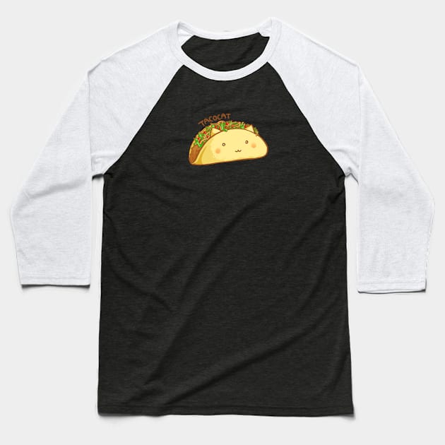 Tacocat Baseball T-Shirt by mschibious